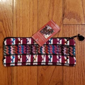 The huipil collection cosmetics bag NWTs